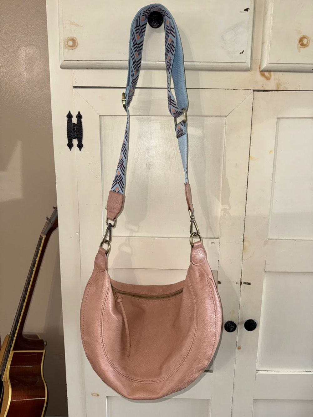 Anthropogenic Pebbled Leather bag